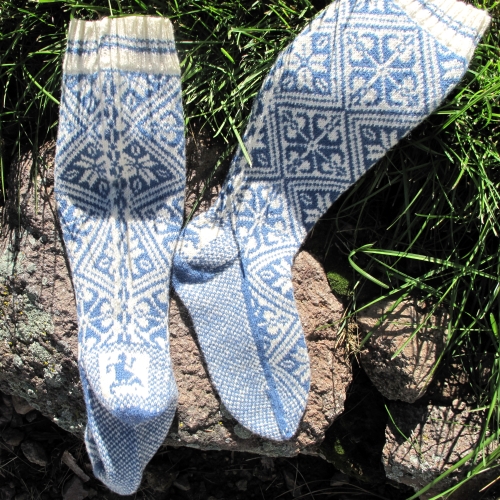 Cow Horn socks